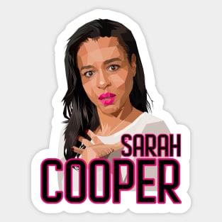 Comedian Sarah Cooper Sticker